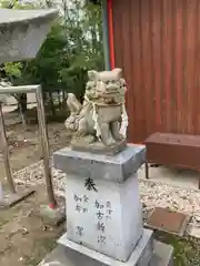 加茂神社の狛犬