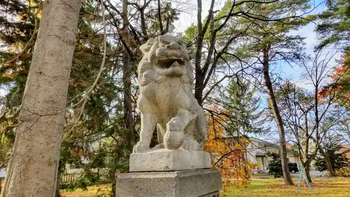 東川神社の狛犬