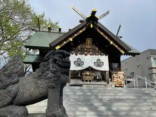 札幌諏訪神社の狛犬