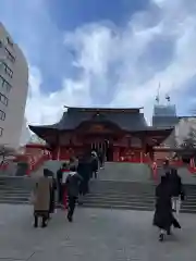 花園神社の本殿