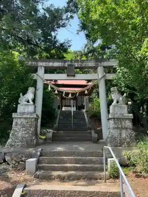 八椚天満宮の鳥居