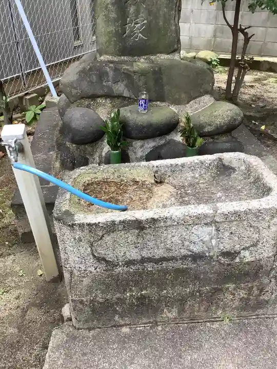 元興寺廃寺・尾頭塚の手水舎
