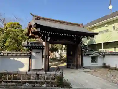 正樂寺の山門・神門