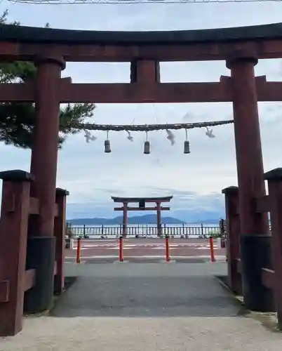 白鬚神社の鳥居