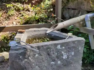 新井神社の手水舎