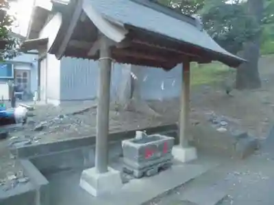 金田神社の手水舎