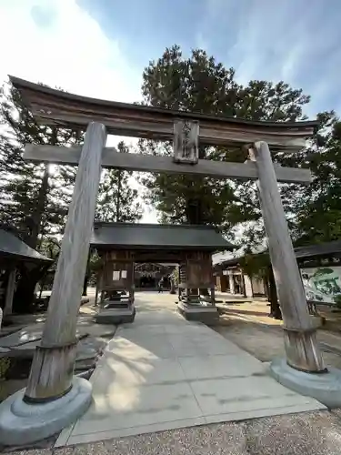 八重垣神社の鳥居