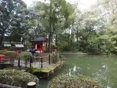 狭井坐大神荒魂神社(狭井神社)の自然