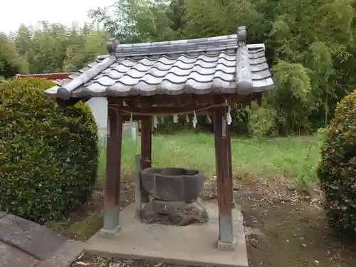 火雷神社の手水