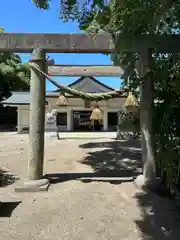 都波岐奈加等神社の鳥居