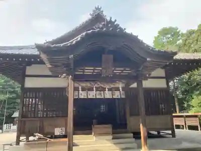 萩岡神社の本殿・本堂