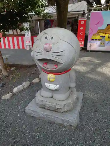 富知六所浅間神社の狛犬