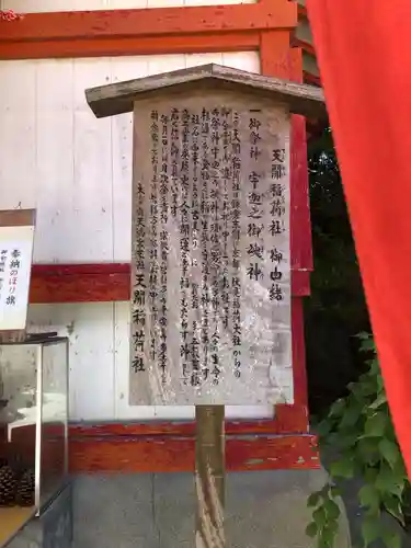 天開稲荷社の歴史