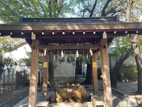 亀戸 香取神社の手水舎