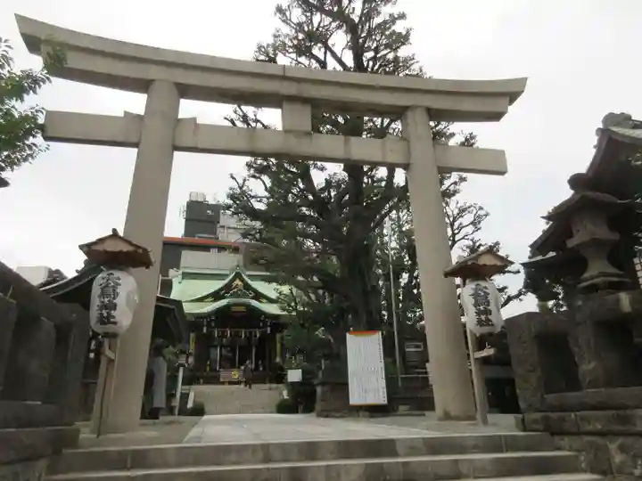 大鳥神社の鳥居