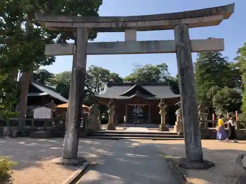 松江神社の鳥居