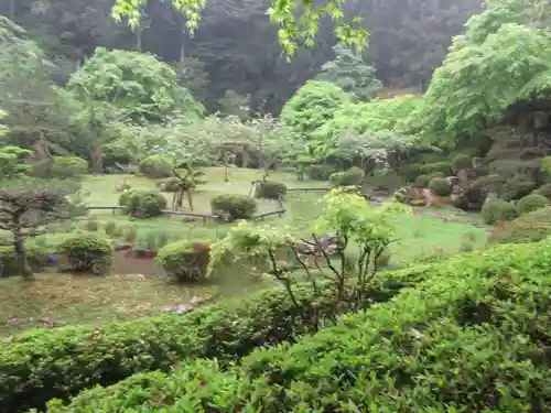 石山寺の庭園