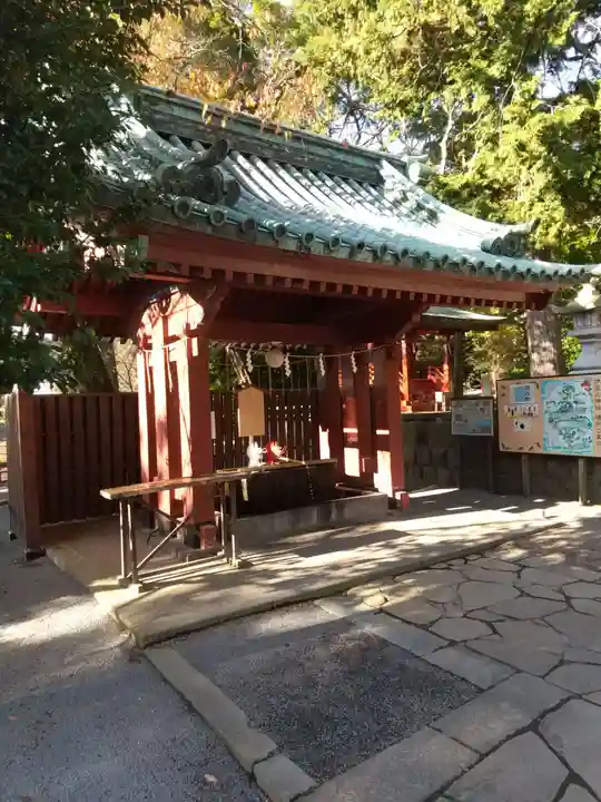 伊豆山神社の手水舎