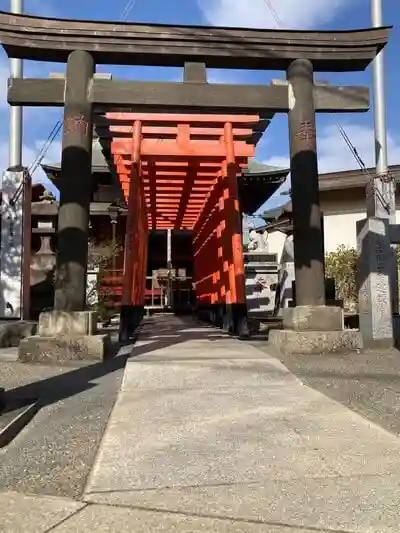 西町稲荷神社の鳥居