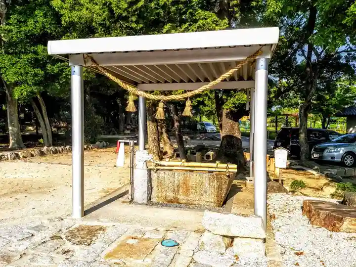 八幡宮(吉原八幡宮)の手水舎