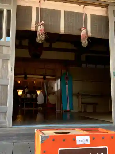 久之浜諏訪神社の本殿・本堂
