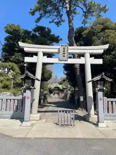 菊田神社の鳥居