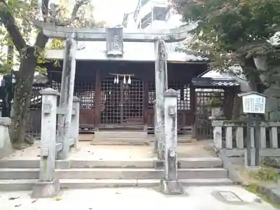 道祖神社の鳥居