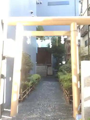 天祖神社の鳥居