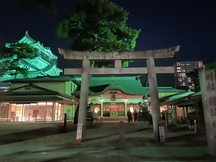 龍城神社の鳥居