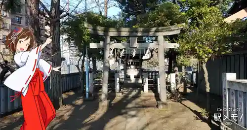 細田神社の鳥居