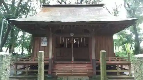 諏訪神社の本殿・本堂