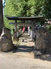 馬場氷川神社の鳥居