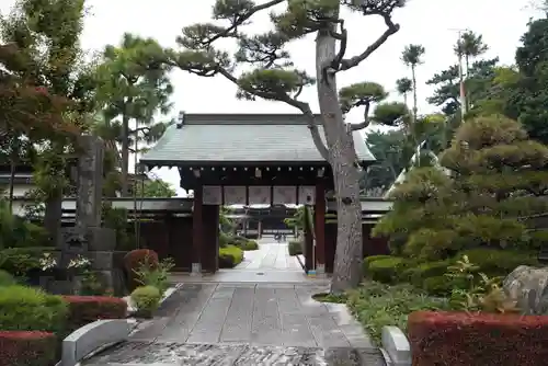 大坊本行寺の山門