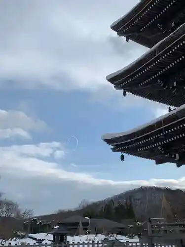 西方寺の景色