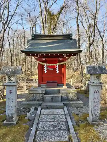 山中諏訪神社(山梨県)