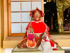 甚目寺の像