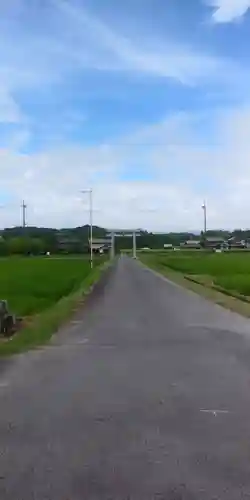 檜尾神社の鳥居