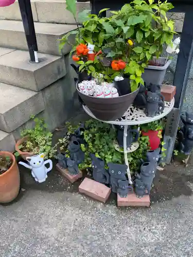 今戸神社の庭園