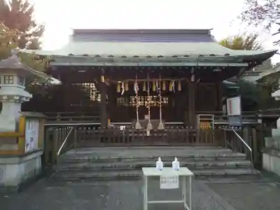 新宿下落合氷川神社の本殿・本堂
