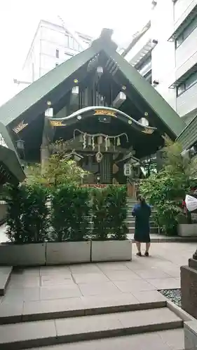 築土神社の本殿・本堂