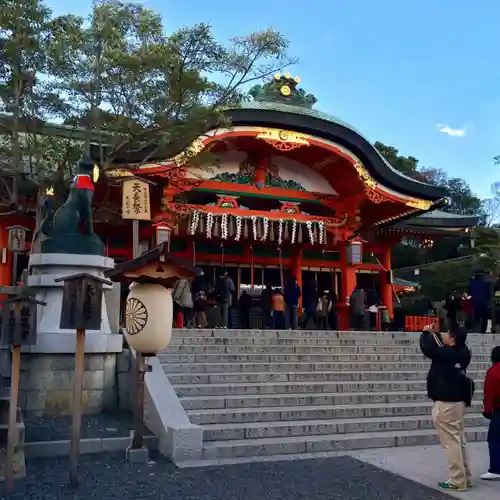 伏見稲荷大社の本殿・本堂