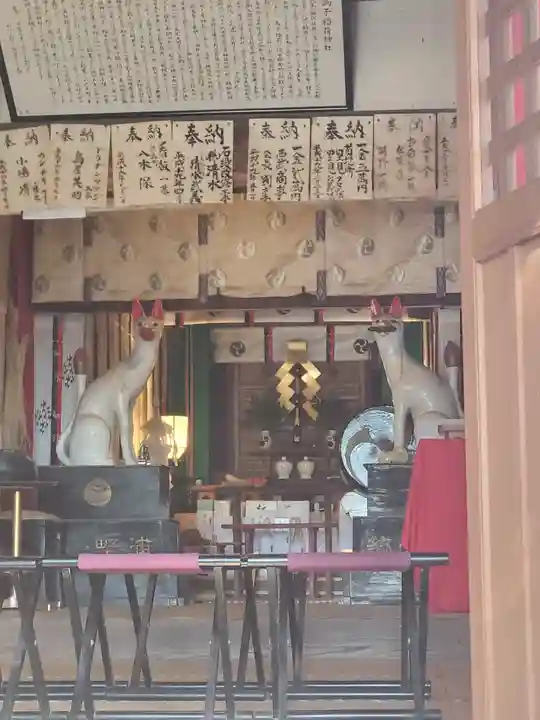 烏子稲荷神社の本殿・本堂