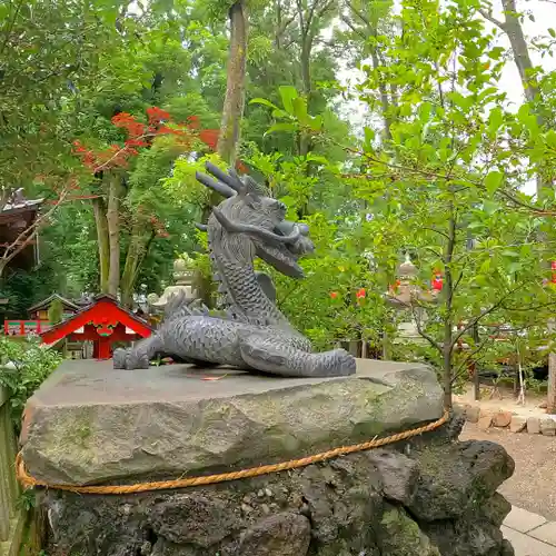 田無神社の狛犬