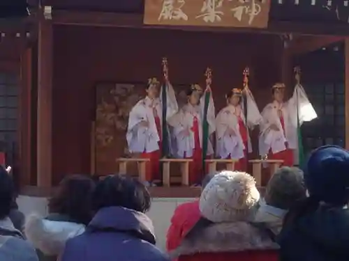 高麗神社の神楽