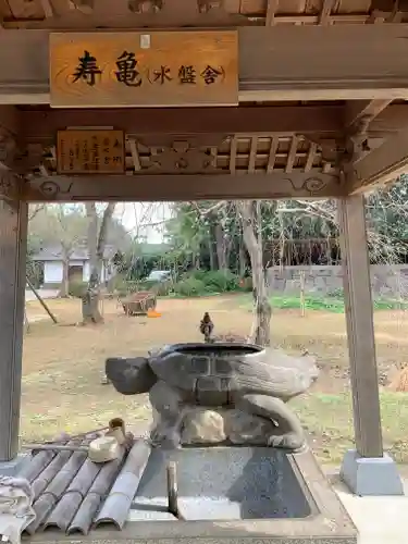 弘経寺の手水舎