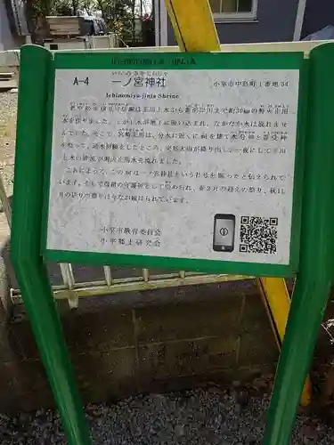 一ノ宮神社の歴史