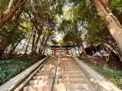 氷川女體神社の鳥居