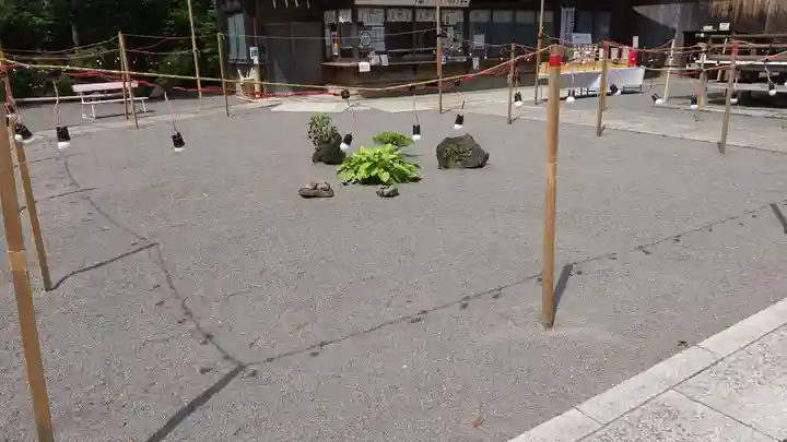 常陸第三宮 吉田神社の庭園
