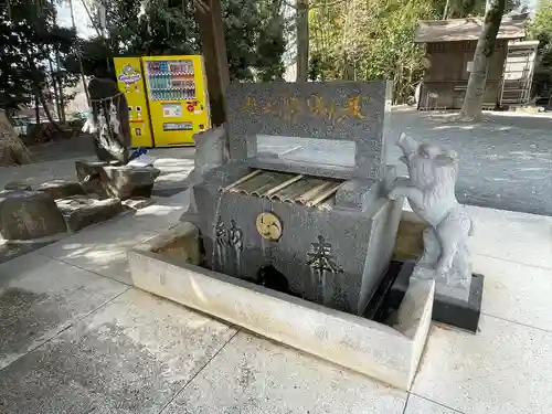 葛原八幡神社の手水舎
