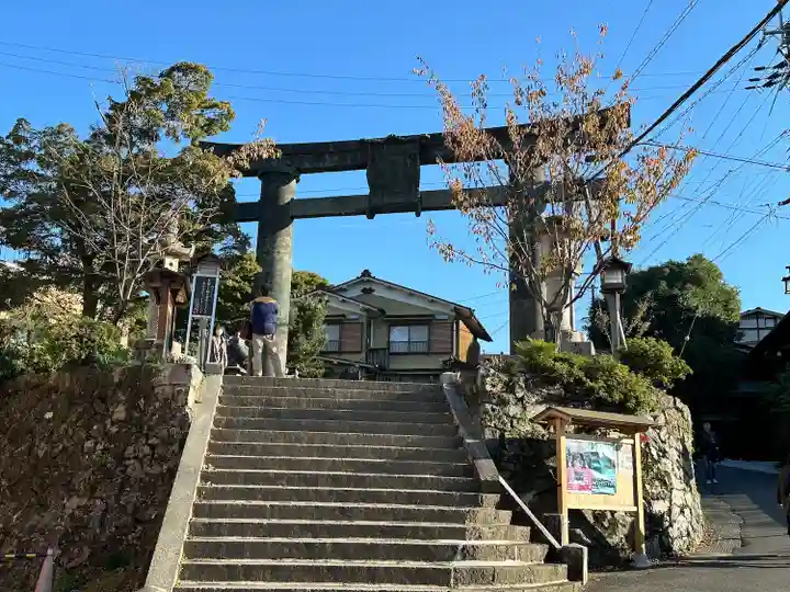 金峯山寺の鳥居